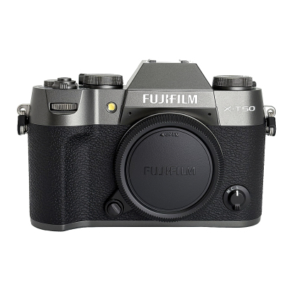 Fujifilm X-T50 Digital Camera Body Only (Black / Charcoal-Silver)
