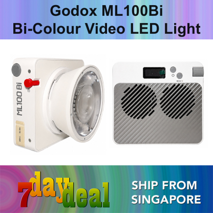 Godox ML100Bi Bi-Color Portable Video LED Light