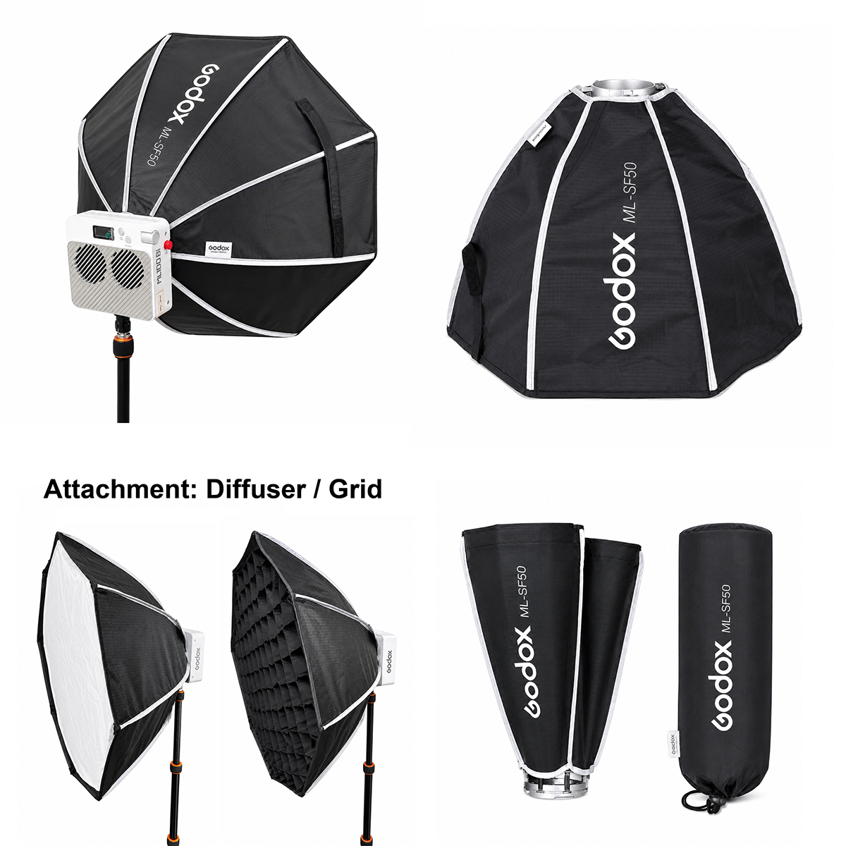 Godox ML100Bi Bi-Color Portable Video LED Light