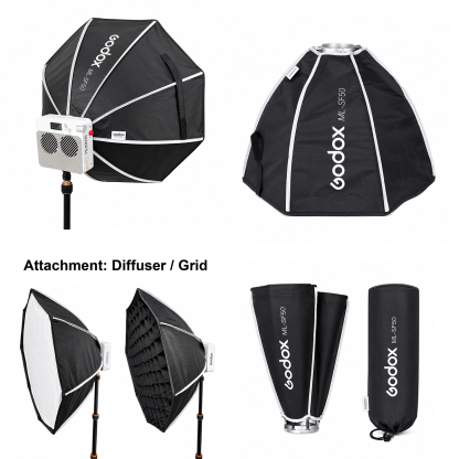 Godox ML100Bi Bi-Color Portable Video LED Light