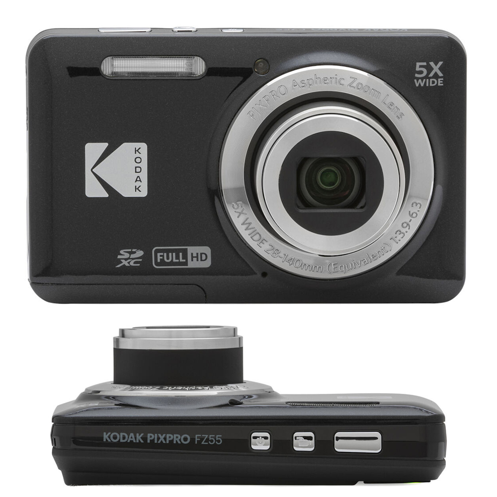 Kodak Pixpro FZ55 Friendly Zoom Compact Digital Camera (Black