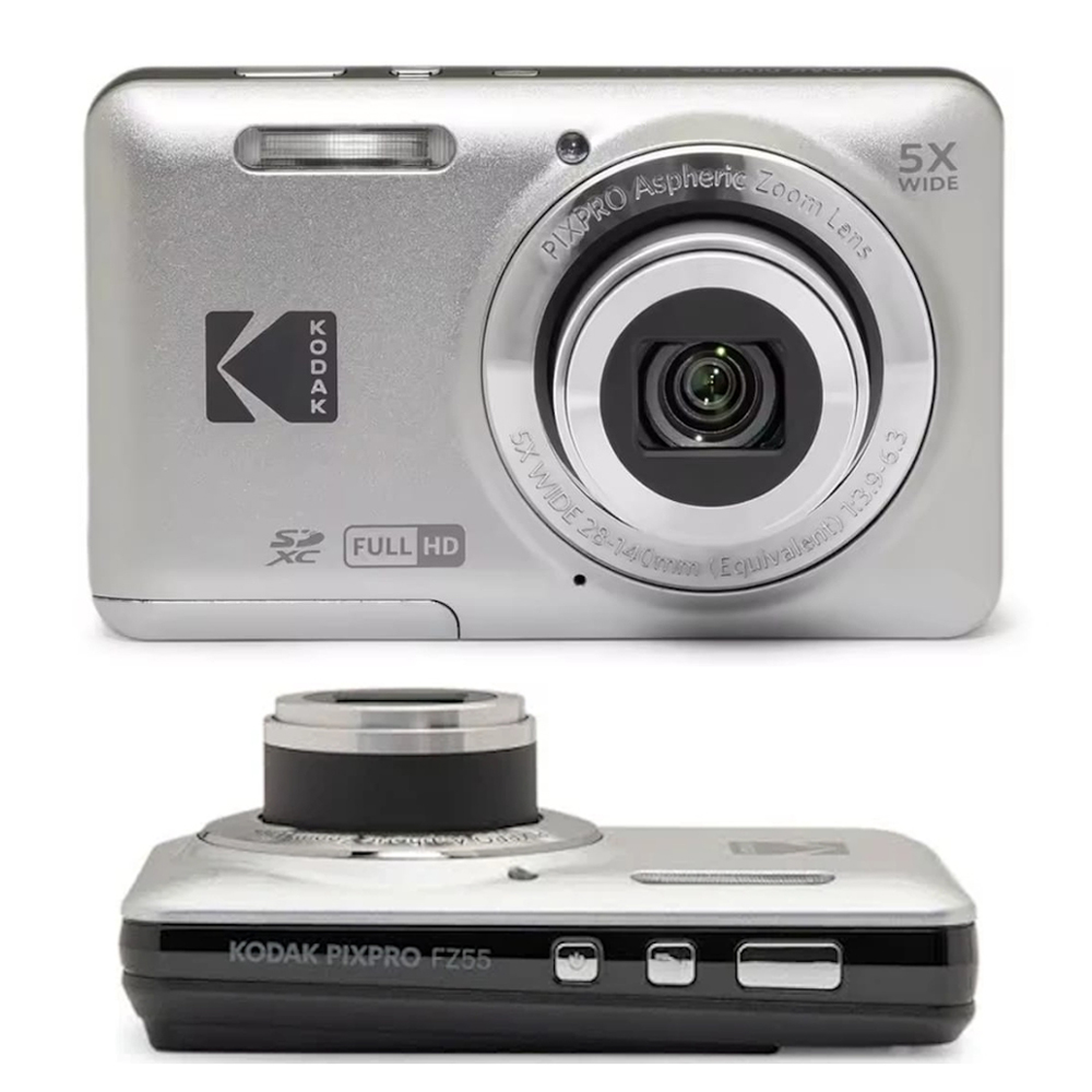 Kodak Pixpro FZ55 Friendly Zoom Compact Digital Camera (Black / Blue / Red / Silver)