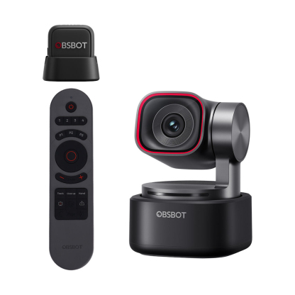 OBSBOT Tiny 3 AI-Powered PTZ 4K Webcam