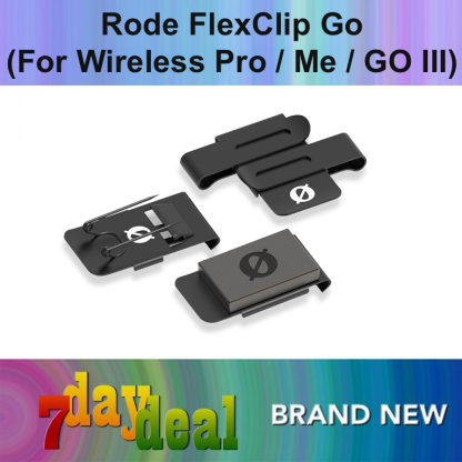 RODE FlexClip GO (For Rode Wireless PRO / ME / GO III / GO II Microphone)