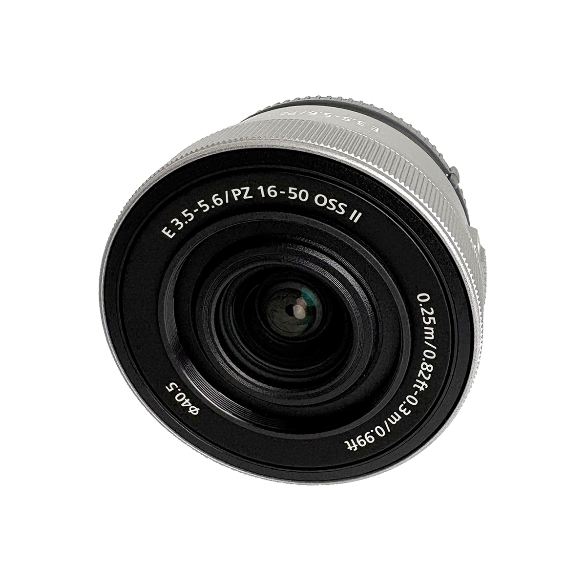 Sony E PZ 16-50mm F/3.5-5.6 OSS II Kit Lens (Black / Silver