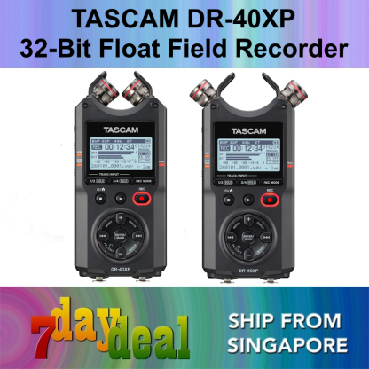 Tascam DR-40X Four Track Digital Audio Recorder and USB Audio Interface (DR40X)