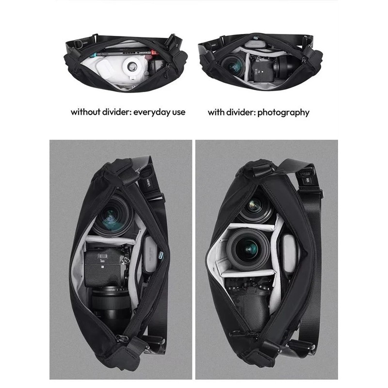 Ulanzi HMN1 Lunar Sling Bag (Black - B161 / Grey - B160)