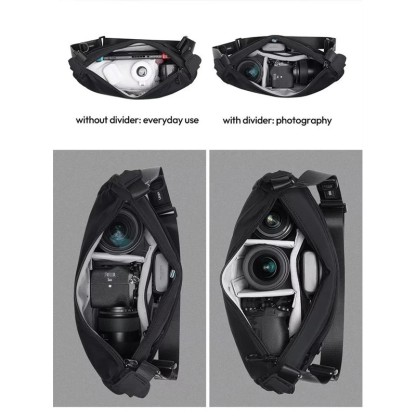 Ulanzi HMN1 Lunar Sling Bag (Black - B161 / Grey - B160)