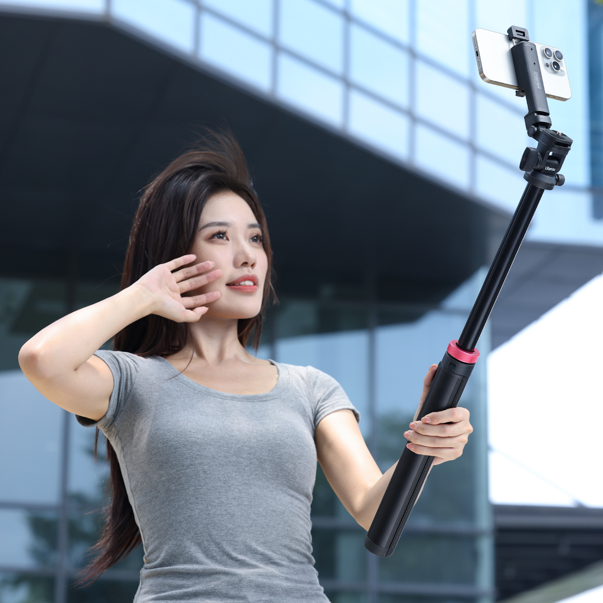 Ulanzi MT-78 Auto Open Tripod with Quick Release Cold Shoe Mount (T077GBB2)