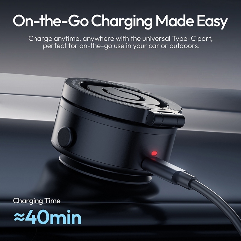 Ulanzi SK-22 Clip-On Electric Suction Cup (Magsafe) Phone Holder M096