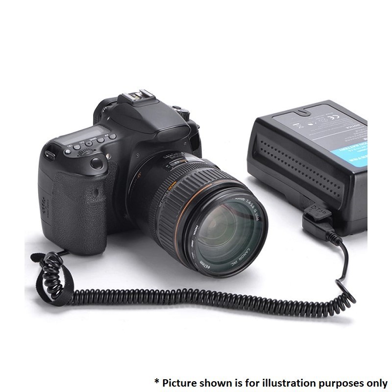 KingMa D-TAP to Dummy Battery (Fully Decoded For Canon LP-E17)