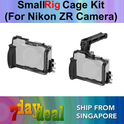 SmallRig Cage Kit for Nikon ZR (Basic Cage 5467 / Cage Kit with Top Handle 5647)