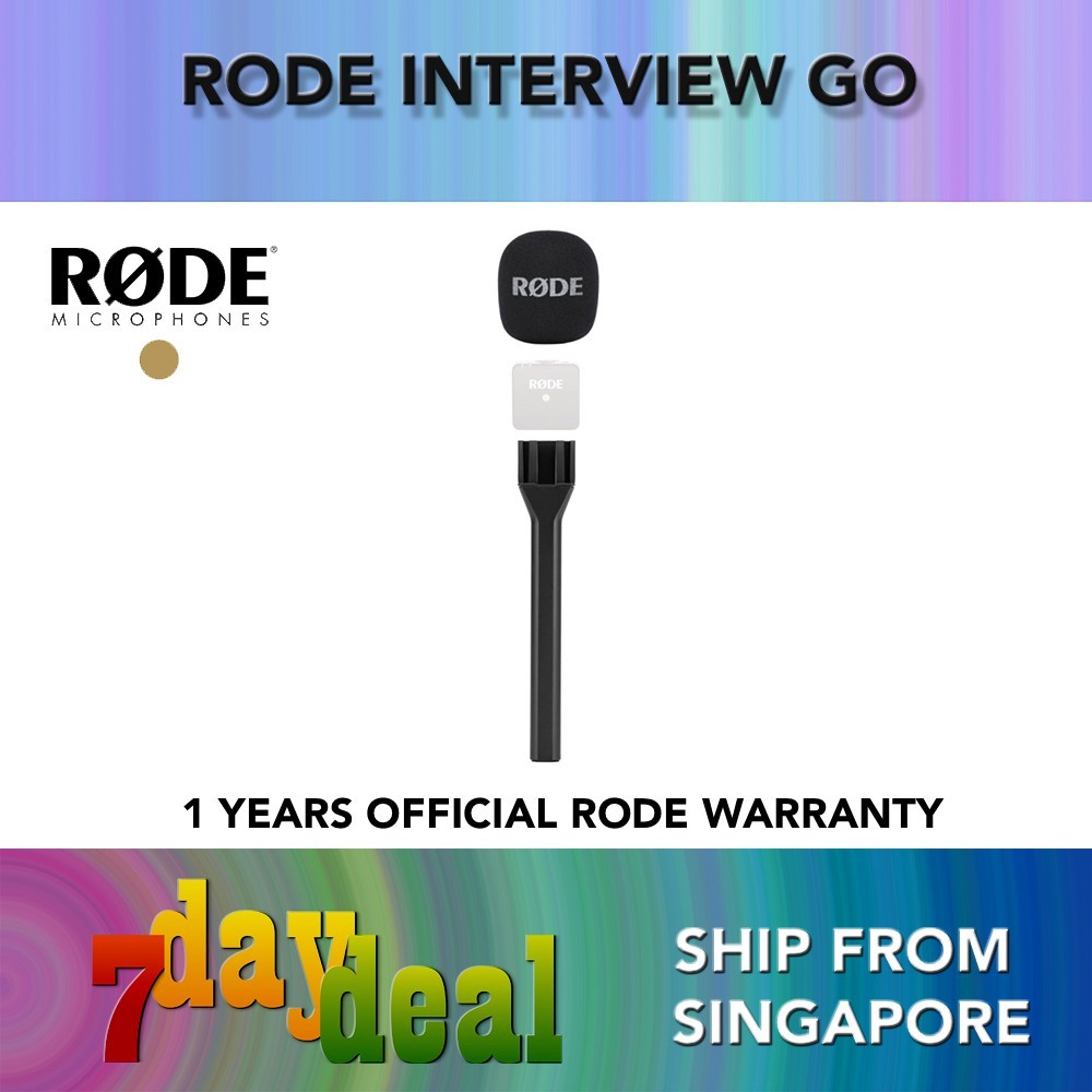 Rode Interview GO (Handheld Adapter for Rode Wireless GO Microphone)