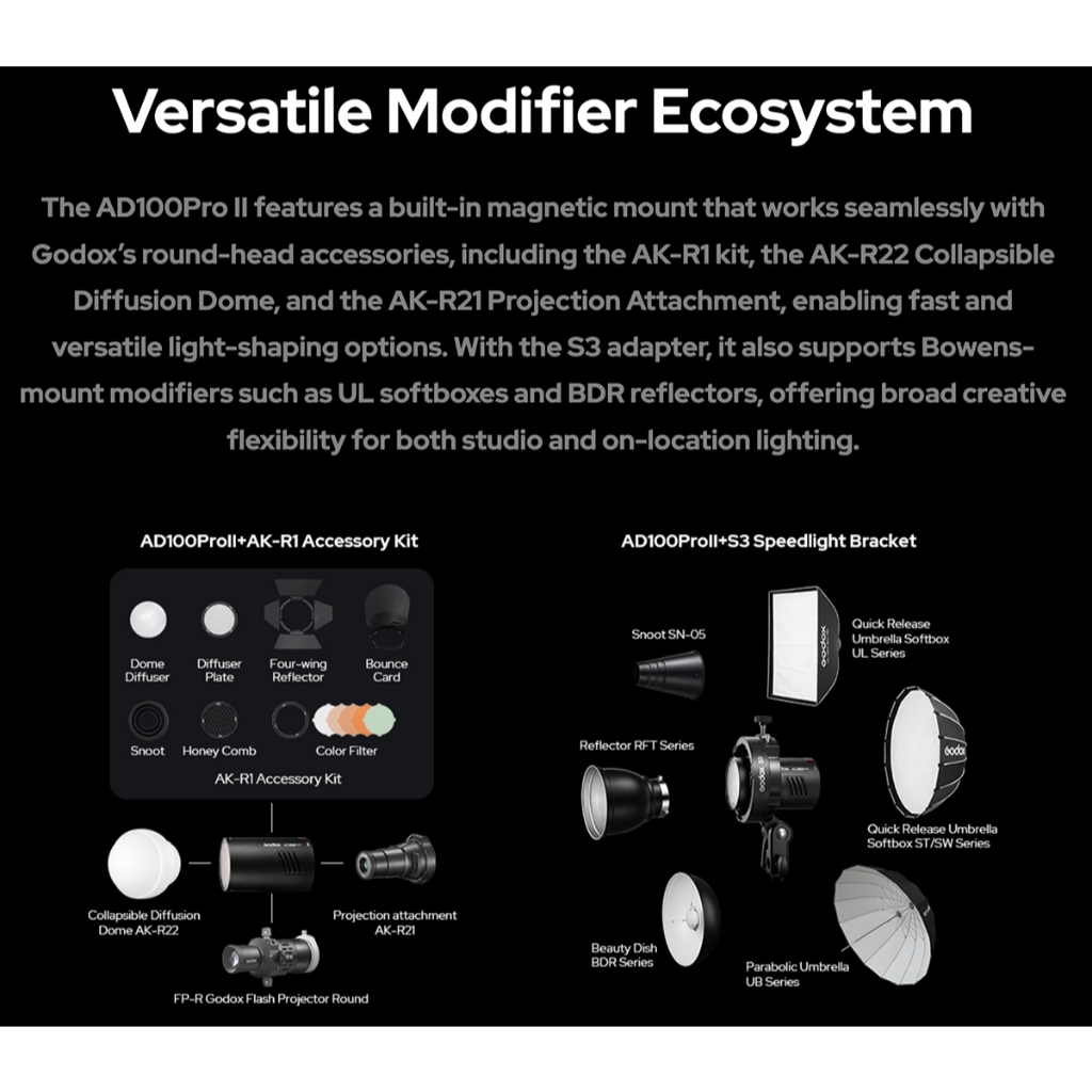 Godox AD100Pro II Pocket Flash