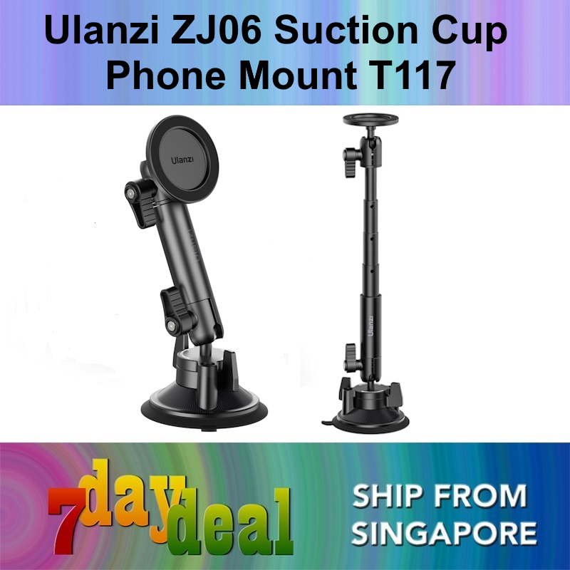 Ulanzi ZJ06 Suction Cup Magnetic Phone Mount T117
