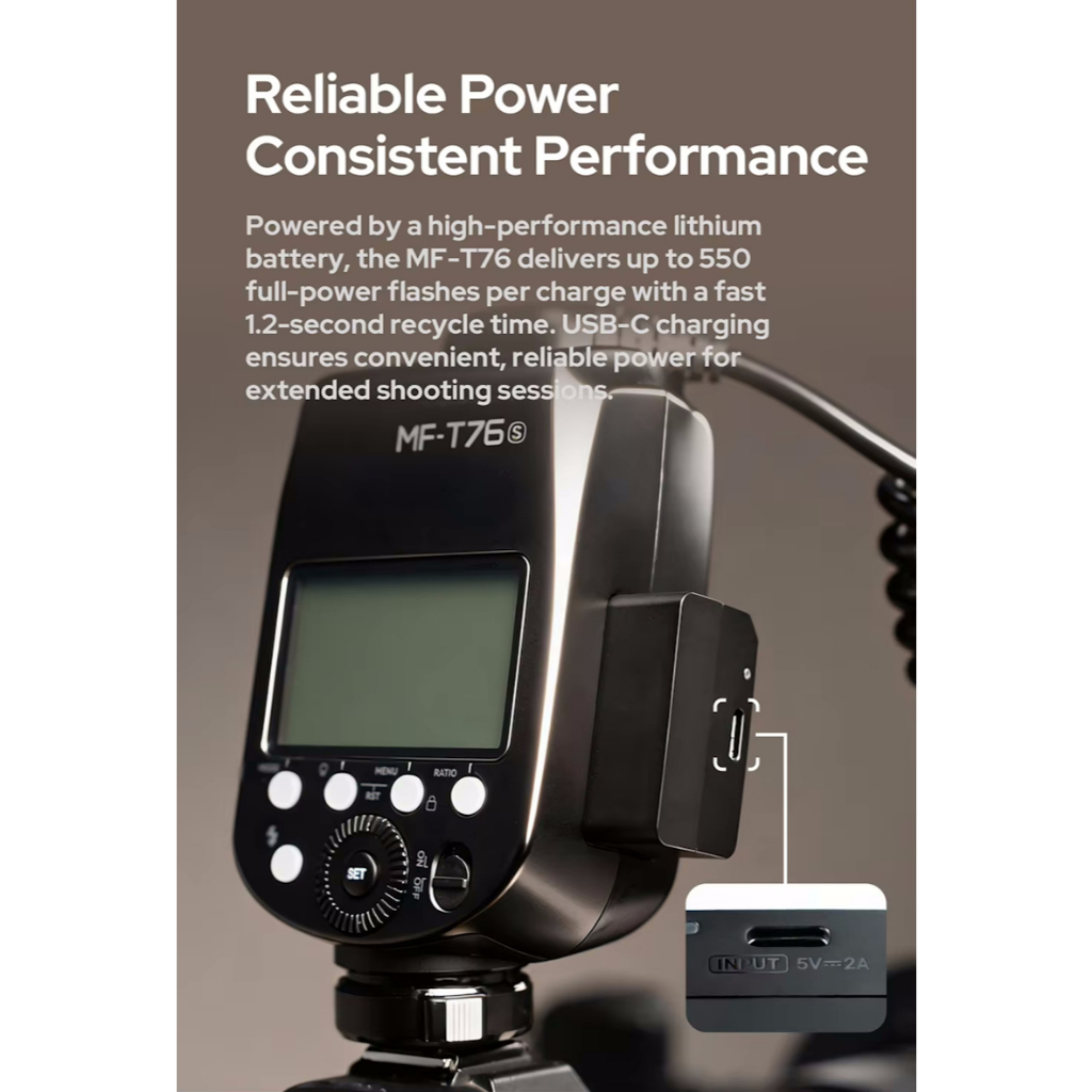 Godox MR-T76 TTL Macro Twin Flash (Canon / Nikon / Sony)