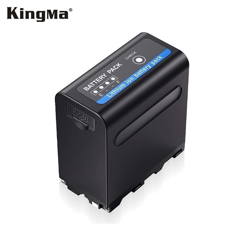 KingMa NP-F980D Battery & Powerbank (For Sony NP F980, F970, F960)