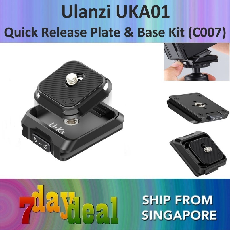 Ulanzi UKA01 Quick Release Plate and Base Kit (C007)