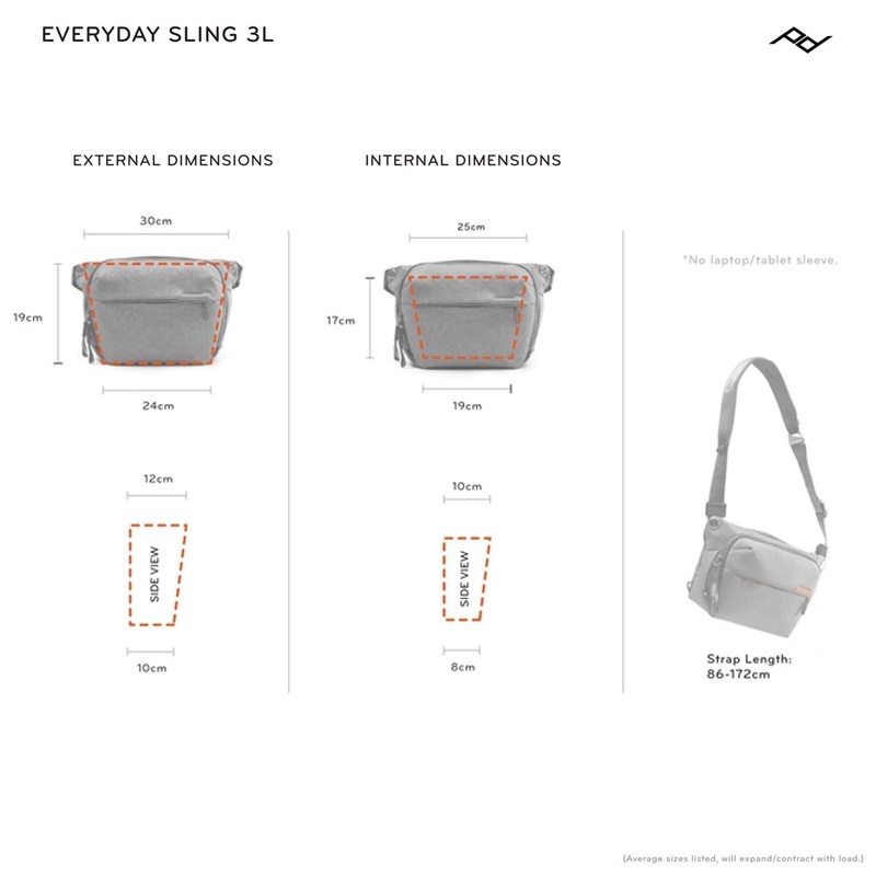 Peak Design Everyday Sling 3L