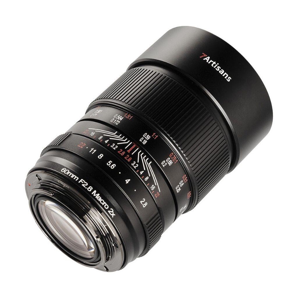 7Artisans 60mm F/2.8 2x Macro Full Frame Lens (E / RF / Z Mount)