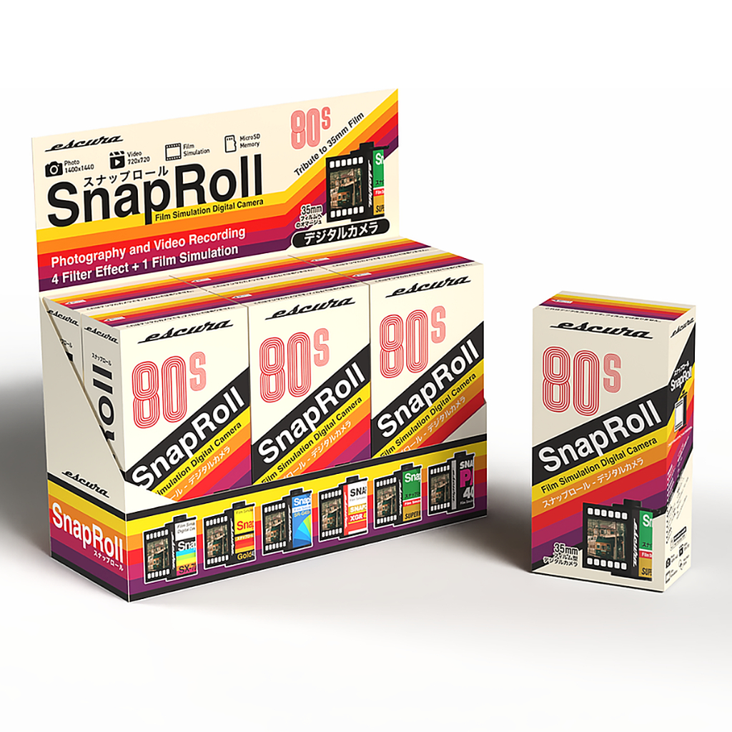 36 Boxes Escura SnapRoll Film Simulation Digital Camera (Blind Box)