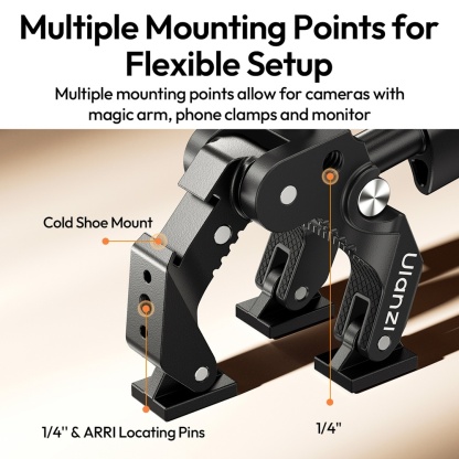 Ulanzi CO78 Super Clamp (C082) / 2 Section Magic Arm Kit (C083) / Magic Arm Kit (C084)