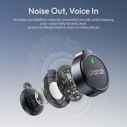 Ulanzi A21 Wireless Mini Microphone Type C for Smartphone and Smart Device (A053)