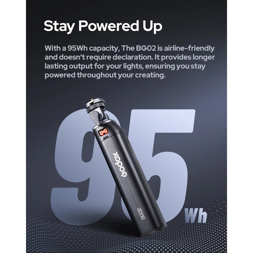 Godox BG02 Battery Grip (For AD200 series / AD300 series / ML series)