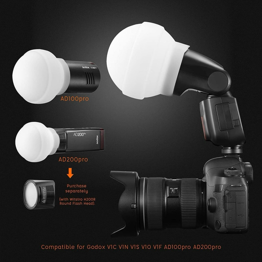 Godox AK-R22 Collapsible Diffusion Dome
