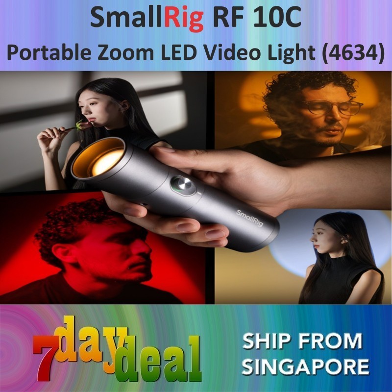 SmallRig RF 10C Portable Zoom LED Video Light (4634)