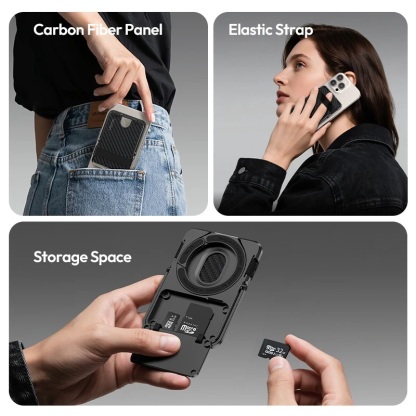 Ulanzi ML25 MagLock Cardholder and Phone Stand (M095)