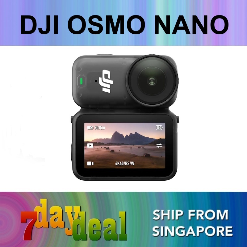 DJI Osmo Nano Standard Combo Action Camera (64GB / 128GB) – 7daydeal