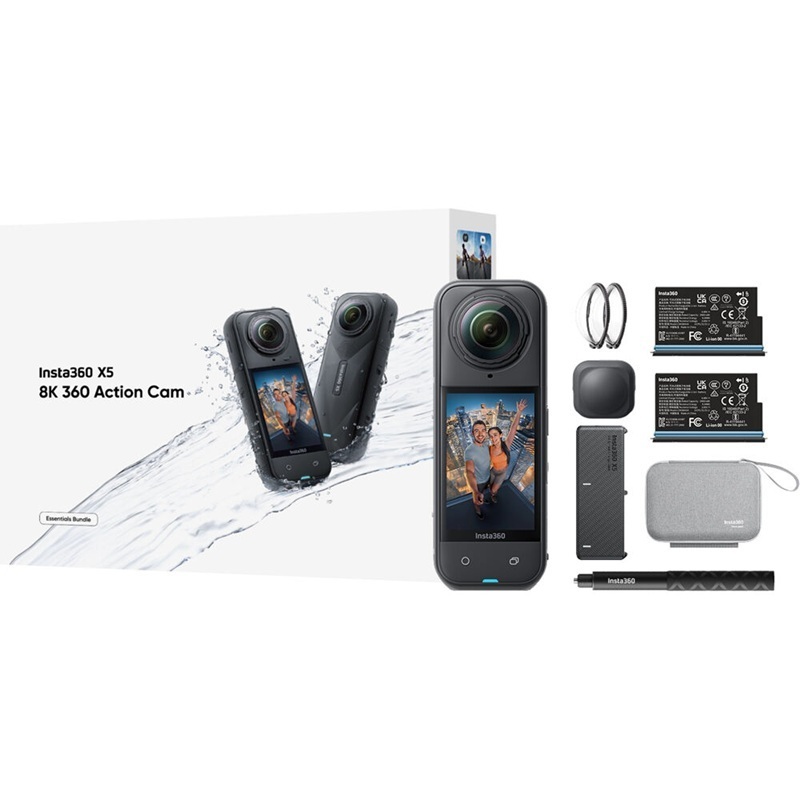 Insta360 X5 360 8K Camera (Essentials Bundle)