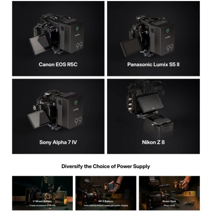 SmallRig V-Mount Battery Mount Plate System (4505 / Compact 4064B / Advance 4063B)