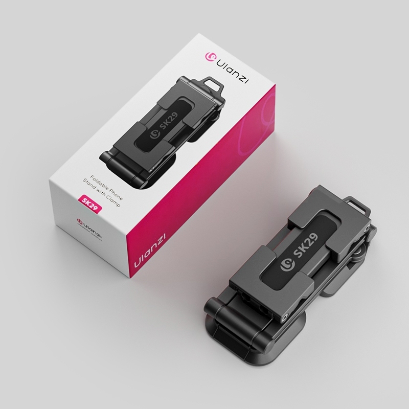 Ulanzi SK29 Foldable Phone Stand (Magnetic M101 / Clamp M100)