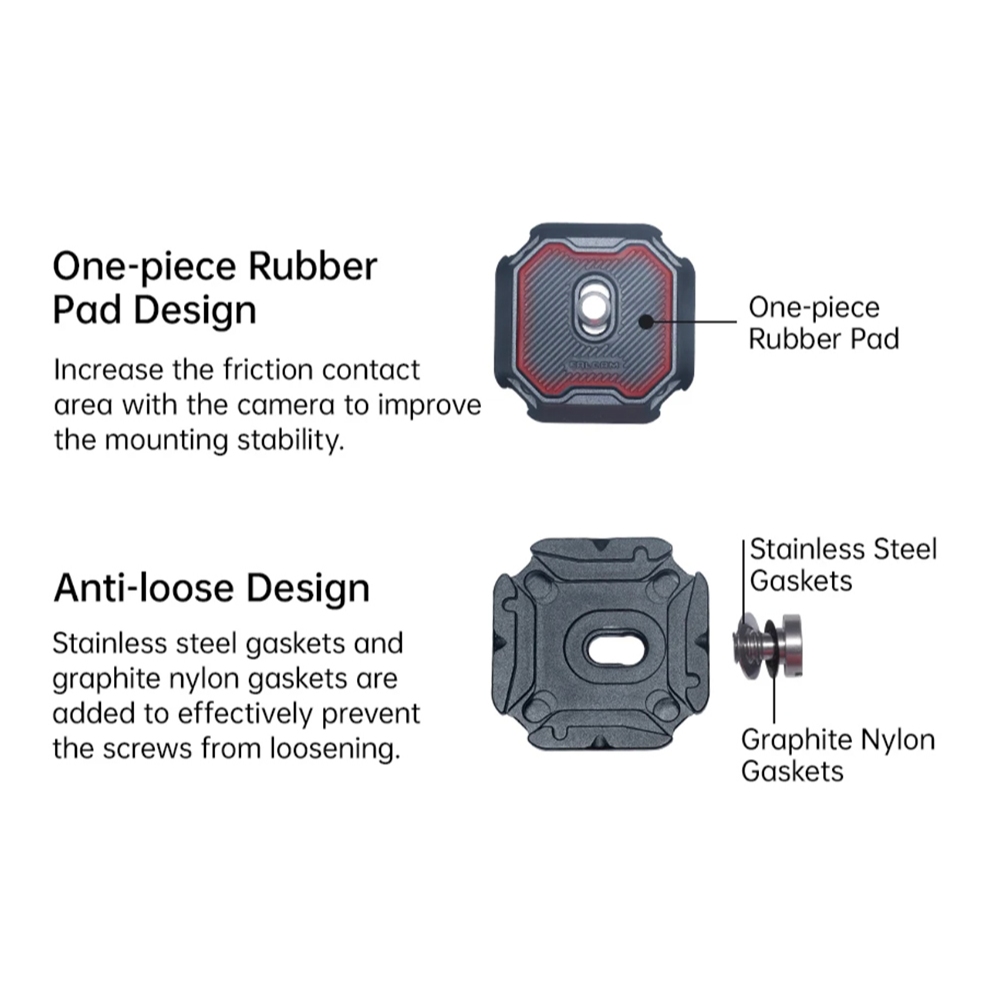 FALCAM F38 Multi-Hole Quick Release Plate (3301) / Base (3364) / Plate+Base(3404)