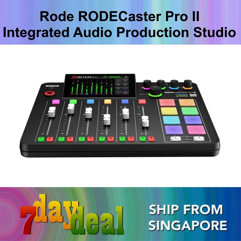 Rode RODECaster Pro II Integrated Audio Production Studio
