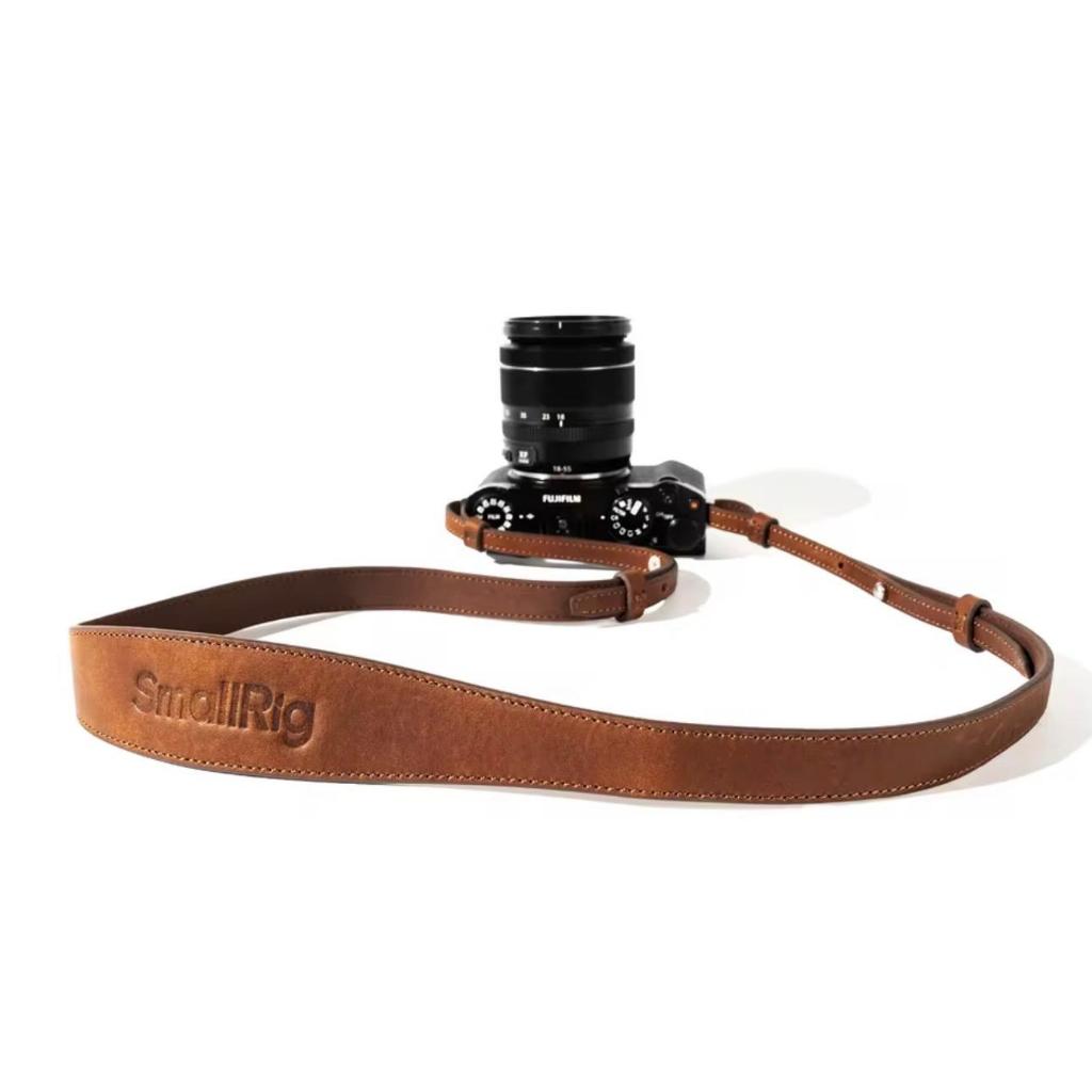 SmallRig Universal Leather Camera Shoulder Strap (Black 5208 / Brown 5209)