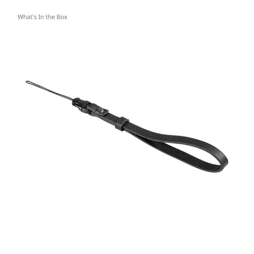 SmallRig Quick Release Camera Wrist Strap For Ricoh GR IV / GR III Series (Black 5683 / Grey 5682 / Red 5684)