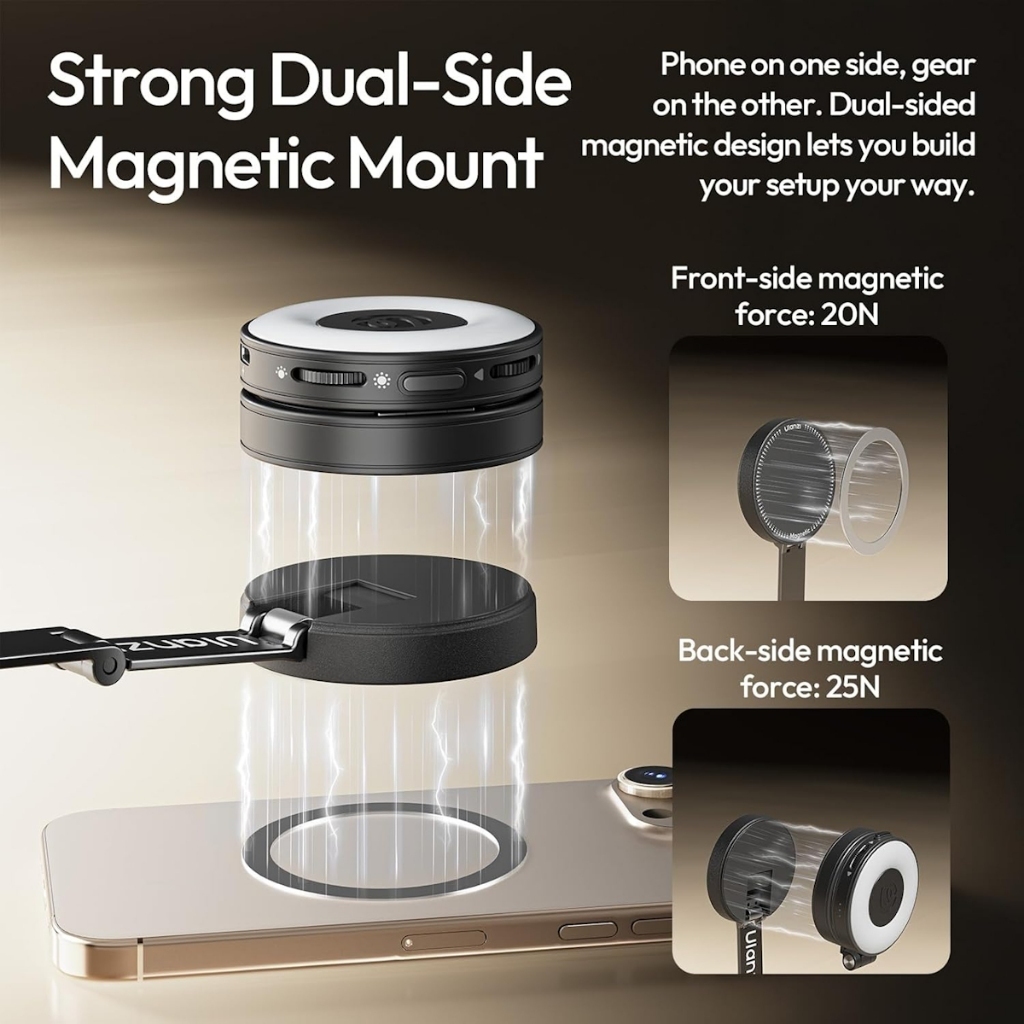 Ulanzi MT85 Automatic Quick Release Magnetic Mobile Phone Tripod (T122)