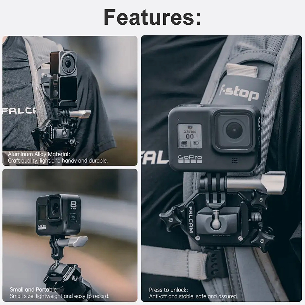 FALCAM F38 & F22 Quick Release BallHead For Action Camera (2554)