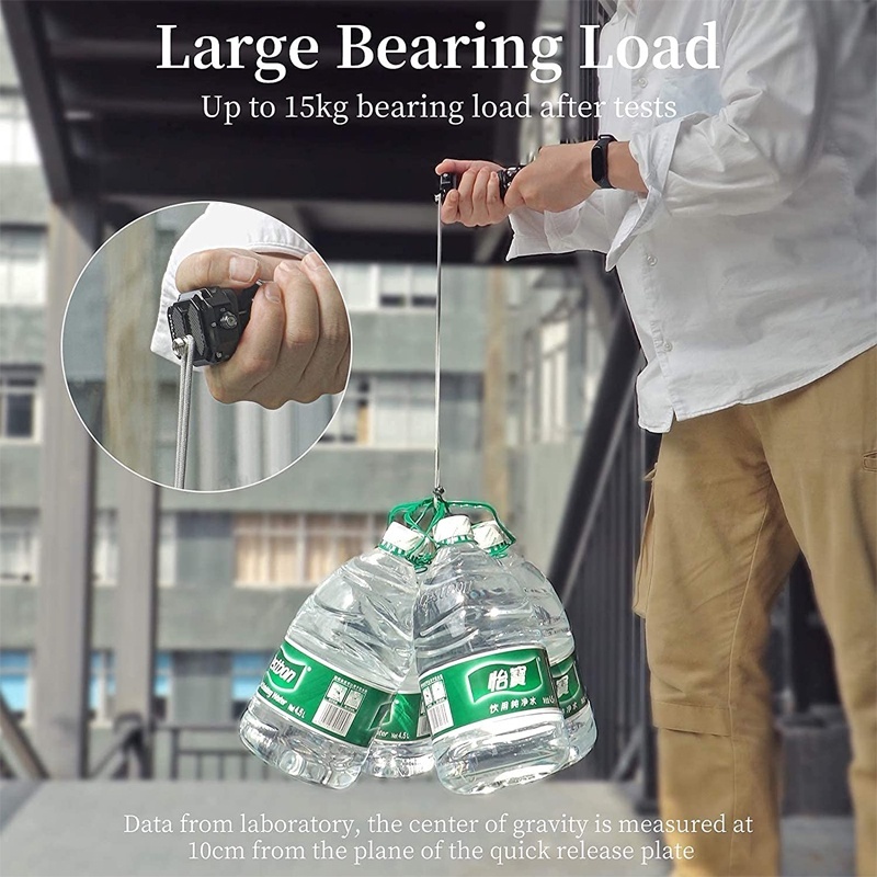 Falcam F38 & PD Quick Release Plate (2465) — Compatible with Peak Design Capture Clip