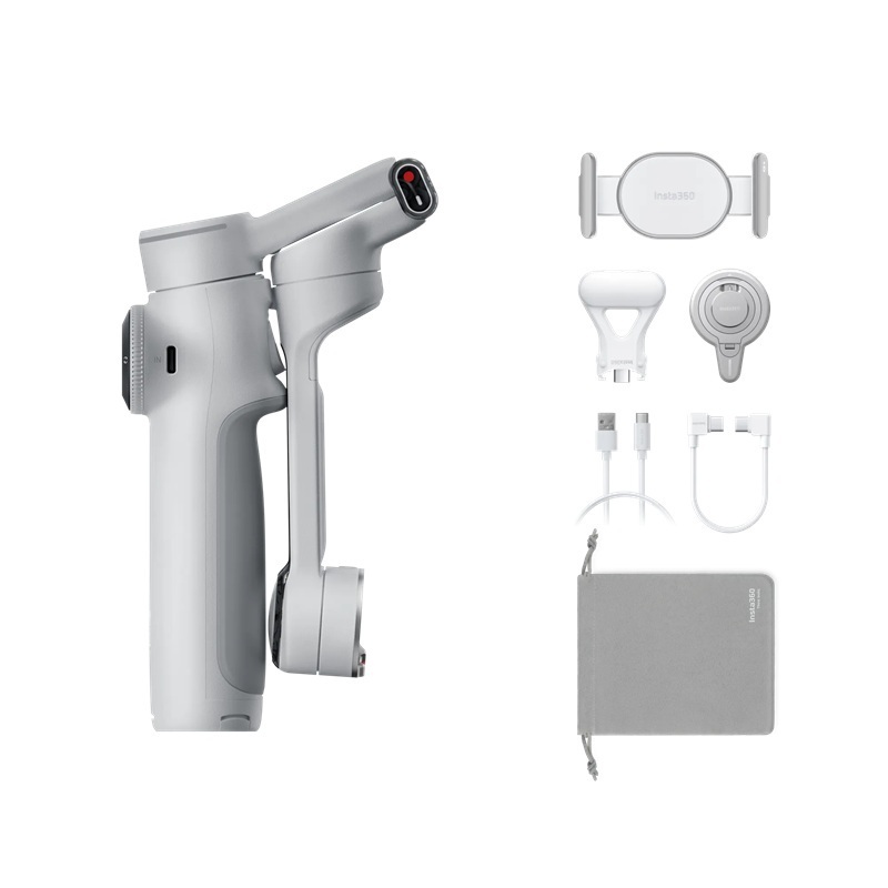 Insta360 Flow 2 Pro 3-Axis Gimbal for Mobile Phone (Stone Gray)