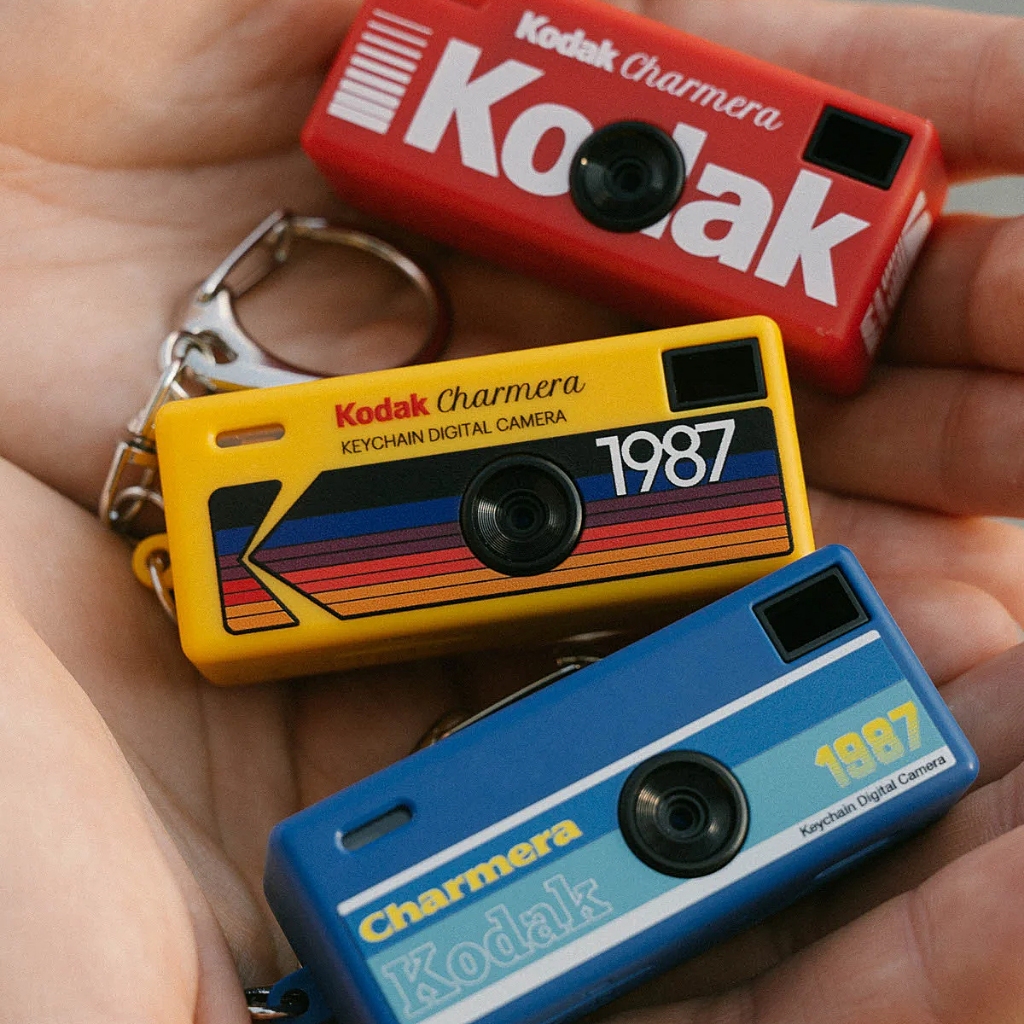 48 Boxes Kodak Charmera Keychain Digital Camera (Blind Box)