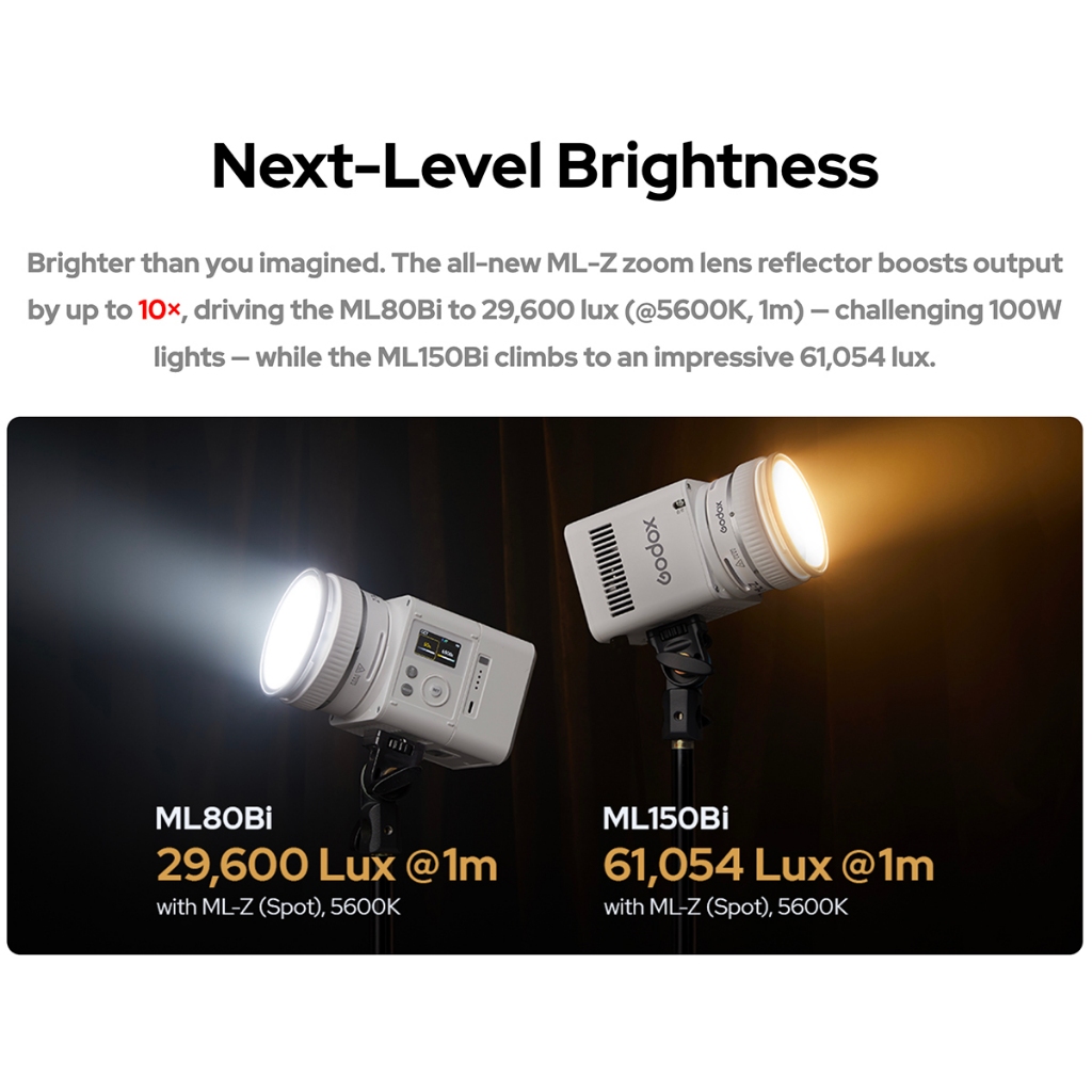 Godox ML80Bi / ML150Bi Bi-Color LED Video Light