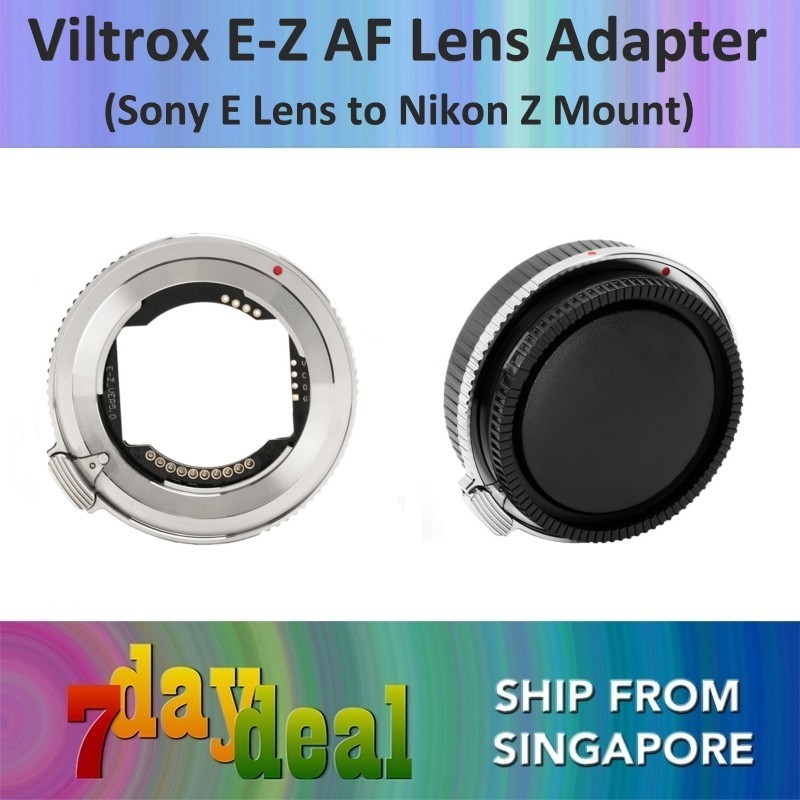 Viltrox E-Z AF Lens Mount Adapter (Use Sony E Lens on Nikon Z Camera)