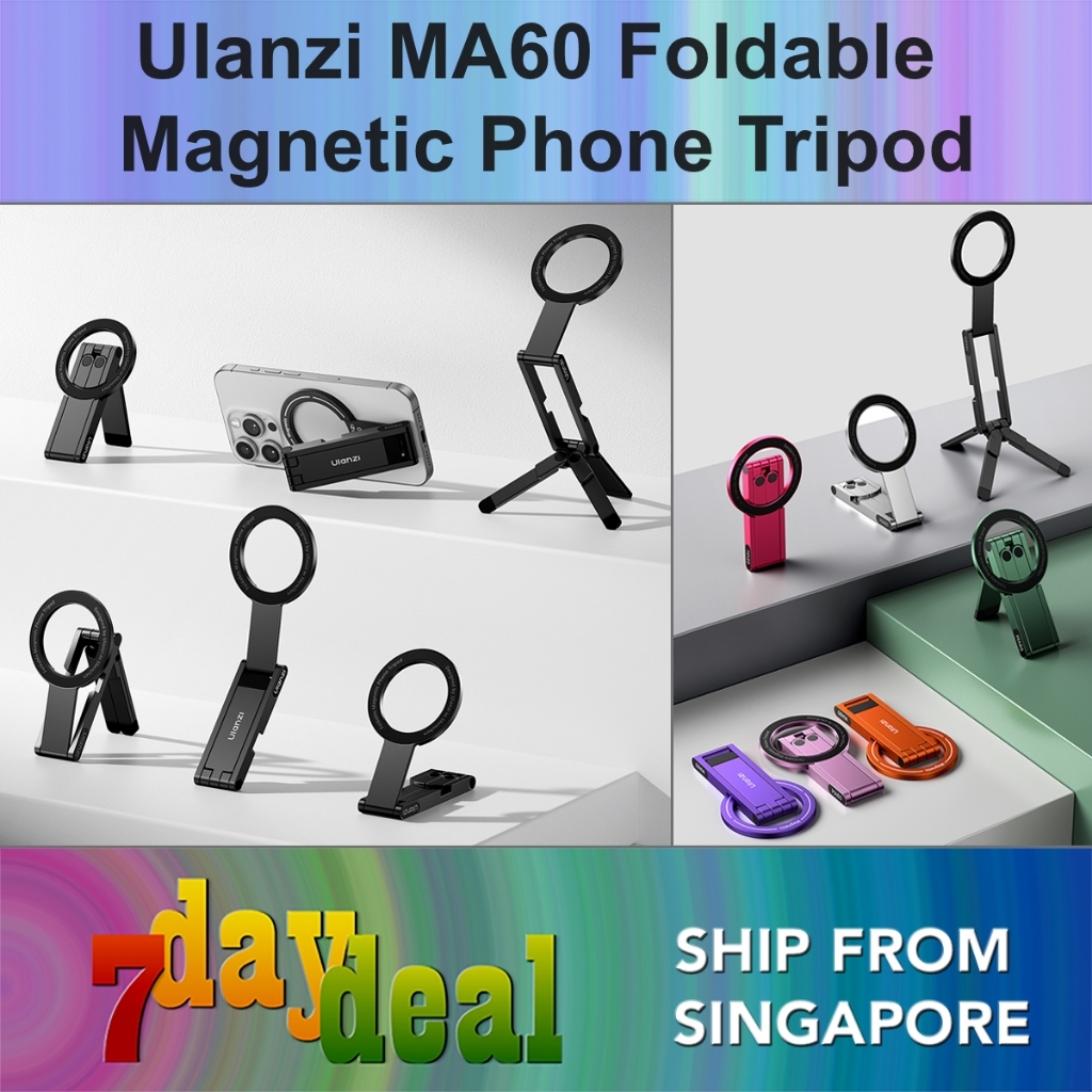 Ulanzi MA60 Foldable Magnetic Phone Tripod Stand
