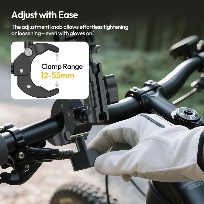 Ulanzi R105 Y Super Clamp Bicycle Rail Mount (C057)