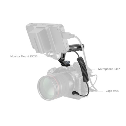 SmallRig Top Handle with REC Record Start / Stop Remote Trigger (ARRI Locating Screw) (4927)