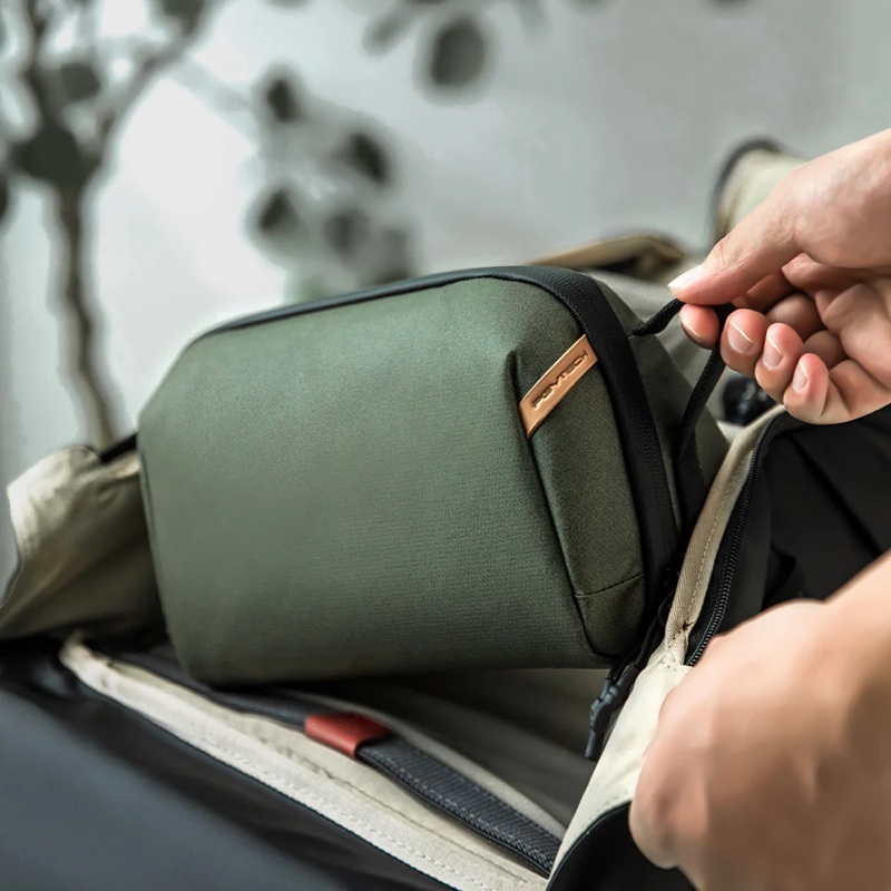 PGYTECH Wash Pouch (Black / Green)